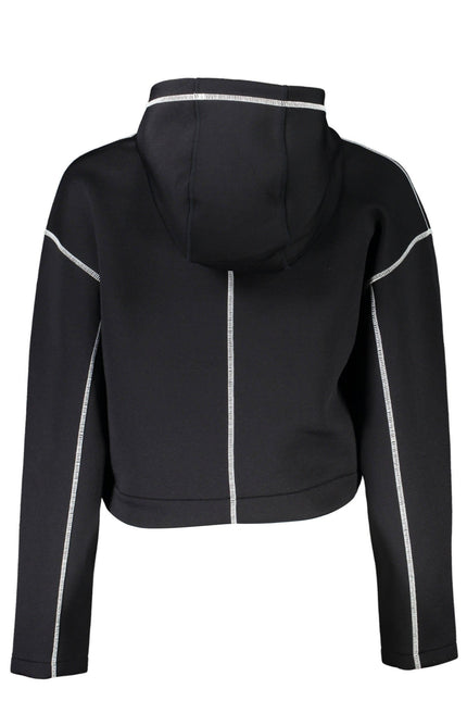 CALVIN KLEIN WOMEN'S ZIPLESS SWEATSHIRT BLACK-2