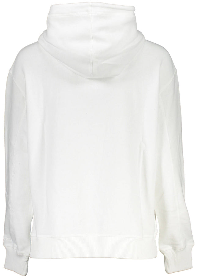 CALVIN KLEIN WOMEN'S ZIPLESS SWEATSHIRT WHITE-1