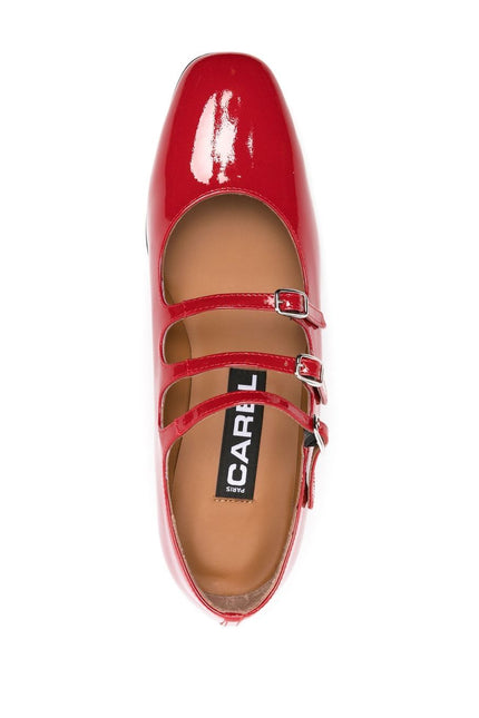 CAREL PARIS Flat shoes Red