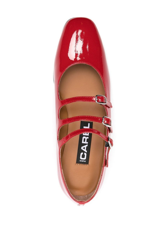 CAREL PARIS Flat shoes Red