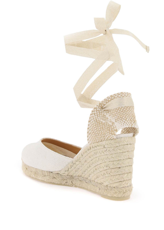 CASTANER lurex carina wedge espadrilles