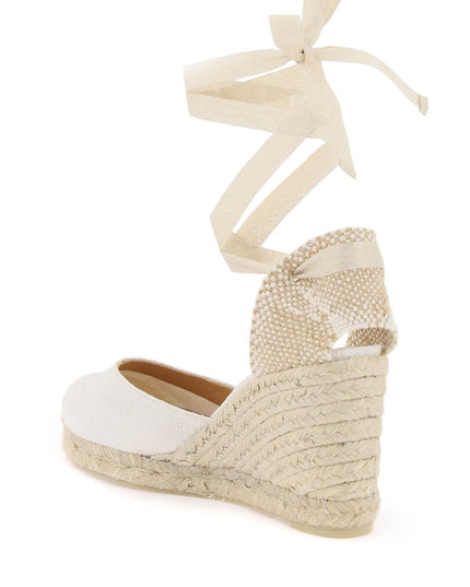 CASTANER lurex carina wedge espadrilles