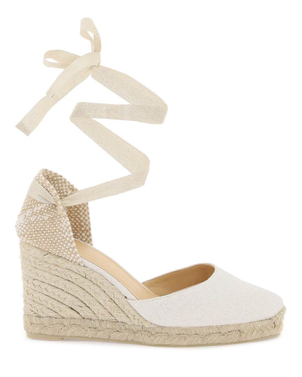 CASTANER lurex carina wedge espadrilles