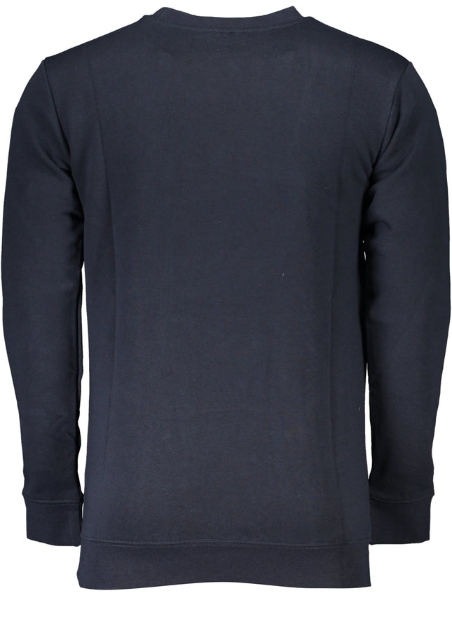 CAVALLI CLASS MEN'S BLUE ZIPLESS SWEATSHIRT-1