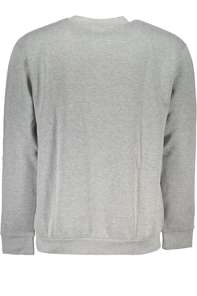 CAVALLI CLASS MEN'S GRAY ZIPLESS SWEATSHIRT-1