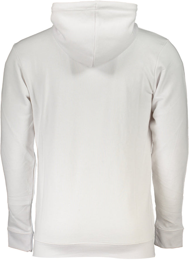 CAVALLI CLASS MEN'S WHITE ZIPLESS SWEATSHIRT-1