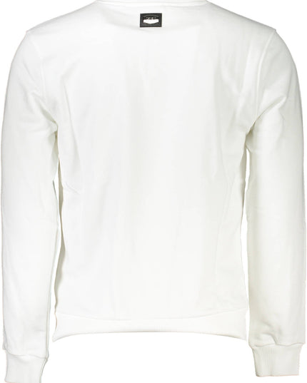 CAVALLI CLASS SWEATSHIRT WITHOUT ZIP MAN WHITE-1