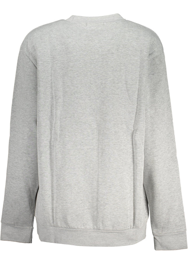 CAVALLI CLASS WOMEN'S GRAY ZIPLESS SWEATSHIRT-1