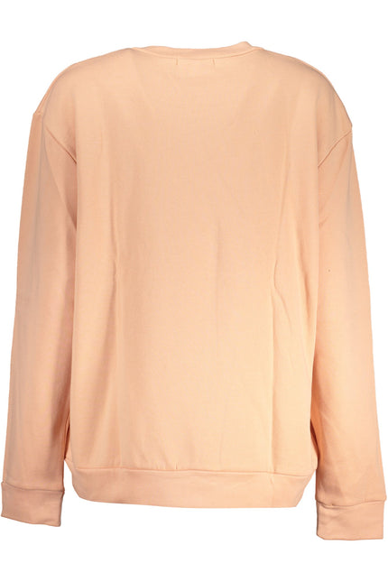 CAVALLI CLASS WOMEN'S PINK SWEATSHIRT WITHOUT ZIP-1