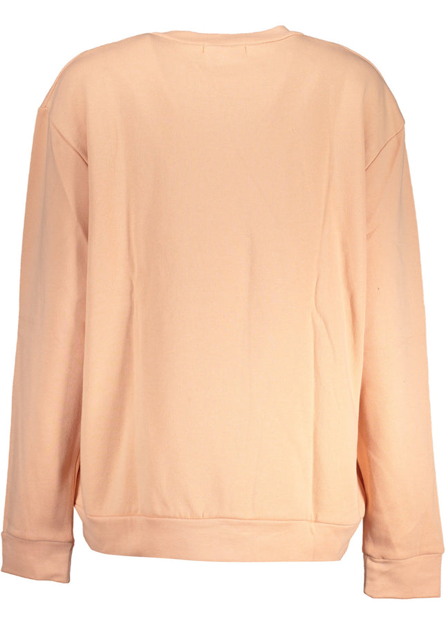 CAVALLI CLASS WOMEN'S PINK SWEATSHIRT WITHOUT ZIP-1