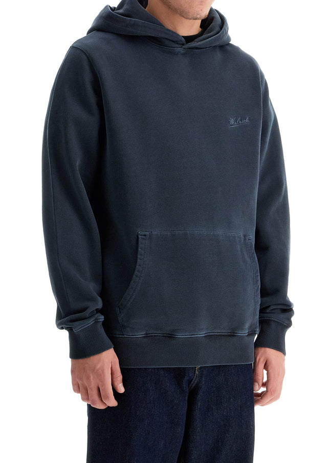 Woolrich hooded sweatshirt with tie-d