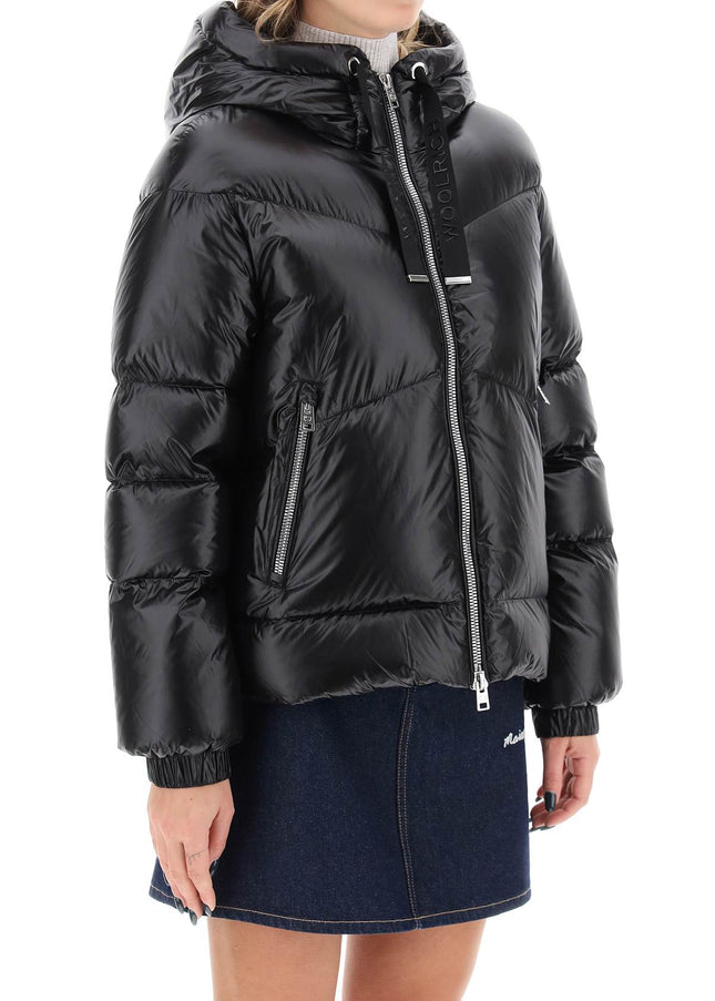 Woolrich Aliquippa Short Down Jacket-Jacket-Woolrich-BLACK-M-Urbanheer