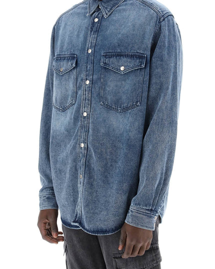 Marant Overshirt in denim Tailly