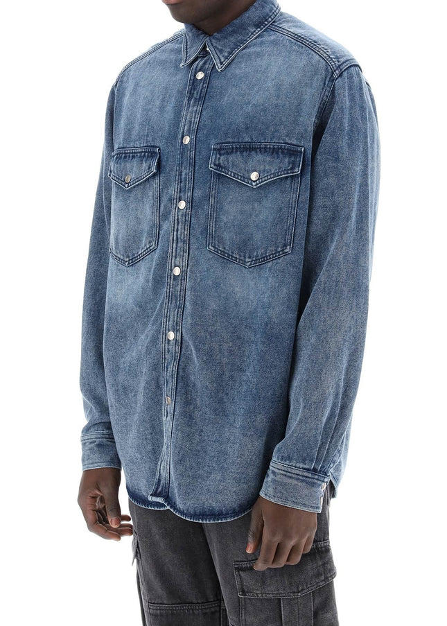 Marant Overshirt in denim Tailly