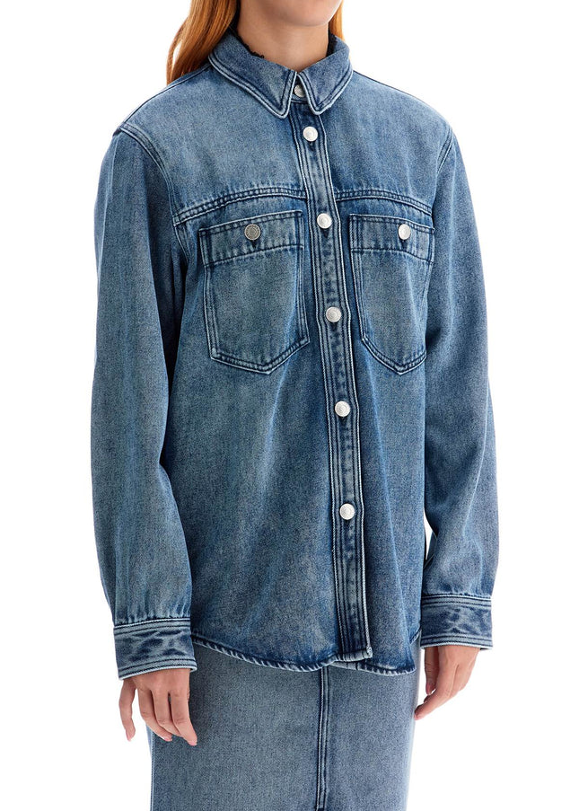 Isabel Marant denim talbot button-up