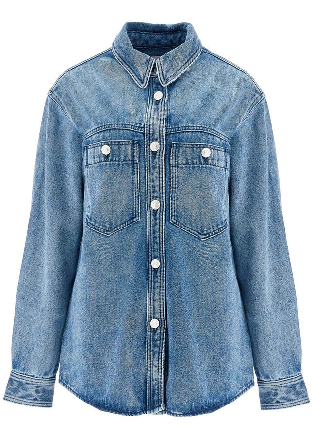 Isabel Marant denim talbot button-up