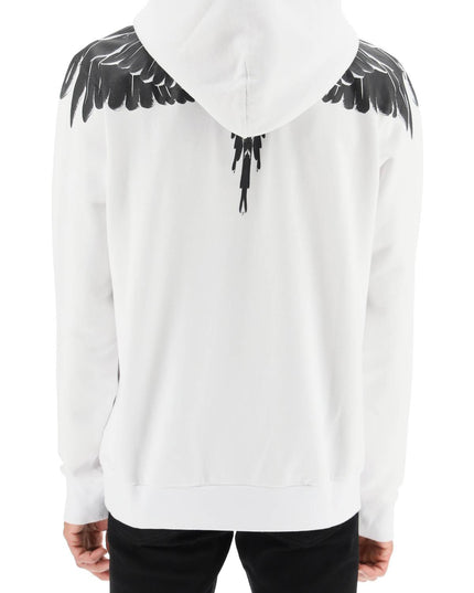 Marcelo Burlon Icon Wings Hoodie-Marcelo Burlon-White-S-Urbanheer