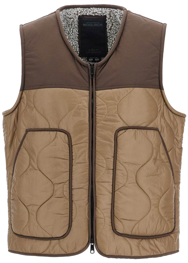 Woolrich sherpa-lined vest by todd snyder