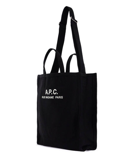 A.P.C. récupération canvas shopping bag