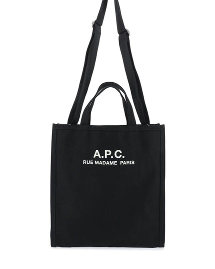 A.P.C. récupération canvas shopping bag