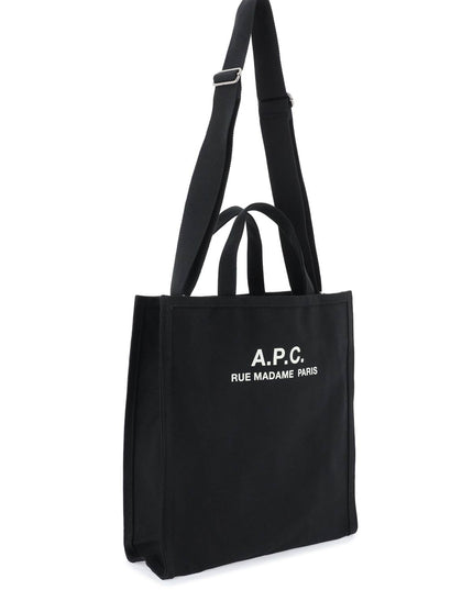 A.P.C. récupération canvas shopping bag