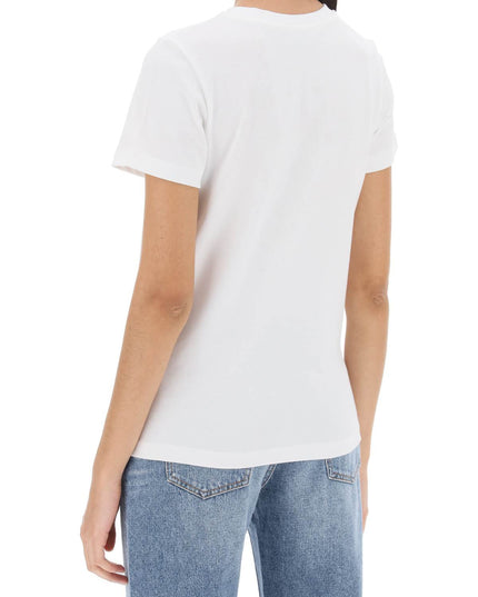 A.P.C. denise t-shirt with logo embroidery