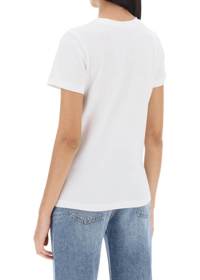 A.P.C. denise t-shirt with logo embroidery