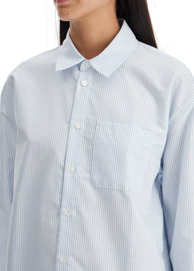 A.P.C. striped boyfriend shirt