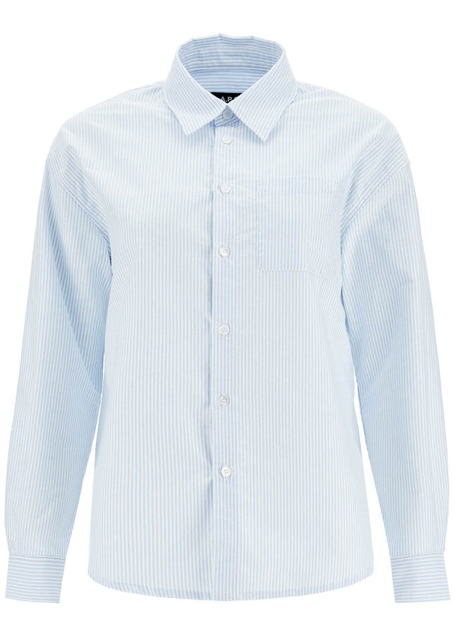 A.P.C. boyfriend shirt with pocket detail