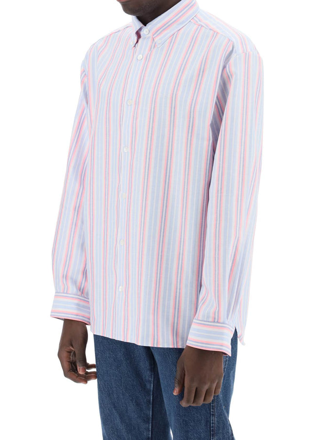 A.P.C. mathias striped oxford shirt