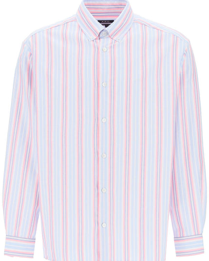 A.P.C. mathias striped oxford shirt