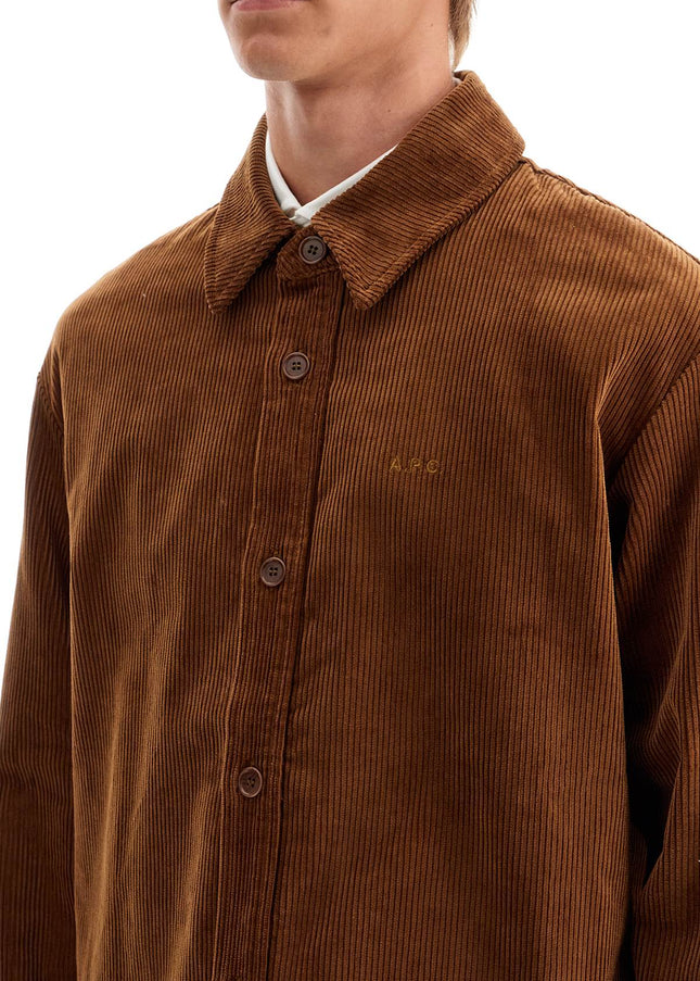 A.P.C. corduroy bobby overs