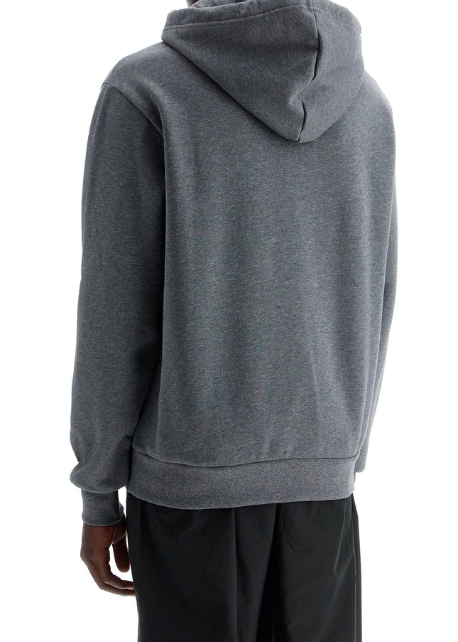 A.P.C. hooded sweatshirt with flocked