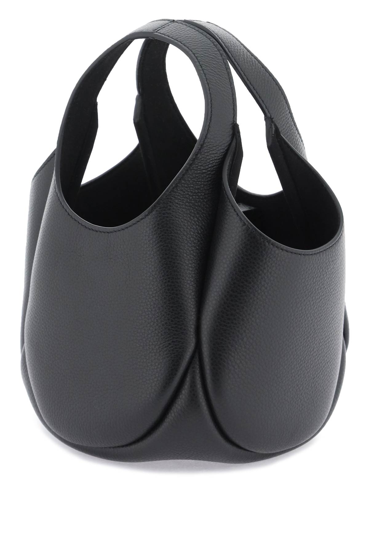 Coperni Leather Mini Bucket Bag-Coperni-Black-OS-Urbanheer