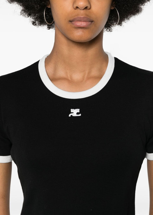 COURREGES PRE T-shirts and Polos Black