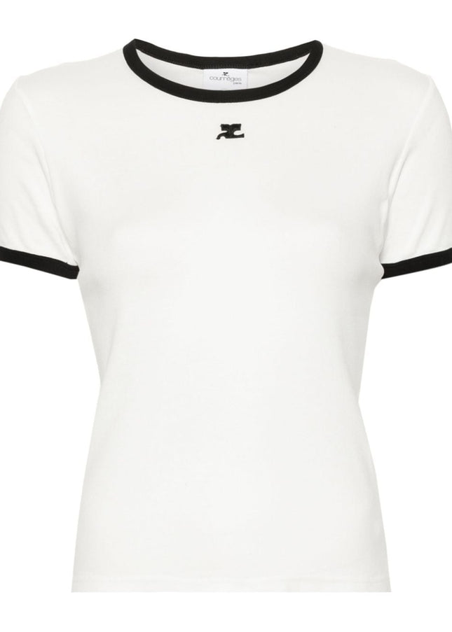 COURREGES PRE T-shirts and Polos White