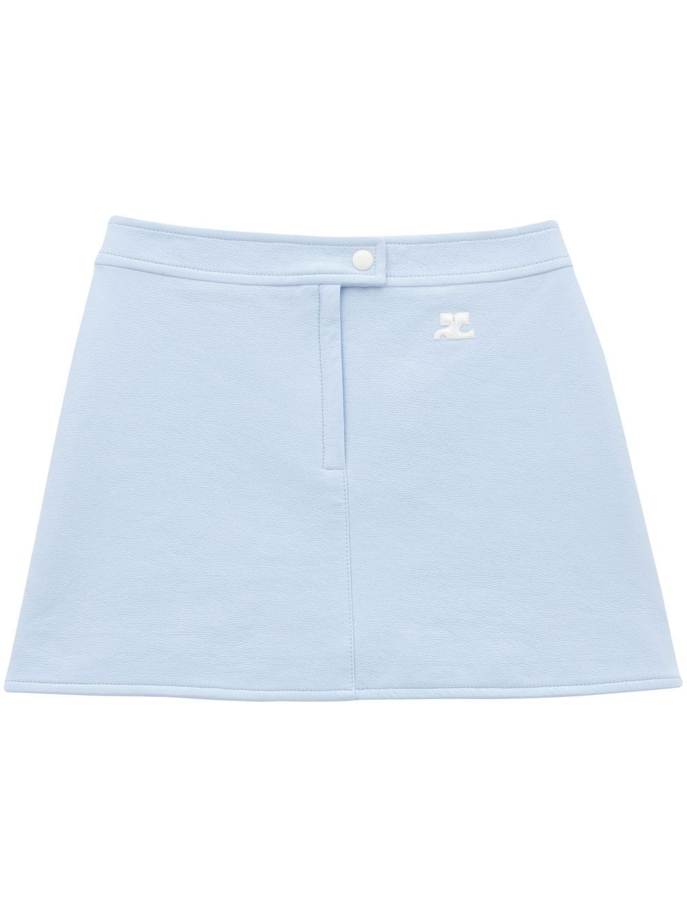 Courreges Re-Edition Skirts Clear Blue