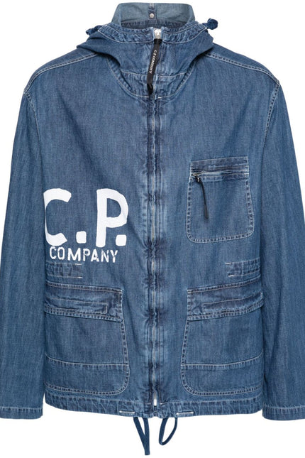 C.P.Company Coats Blue