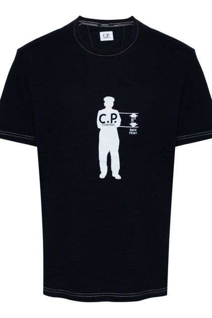 C.P.Company T-Shirts And Polos Blue