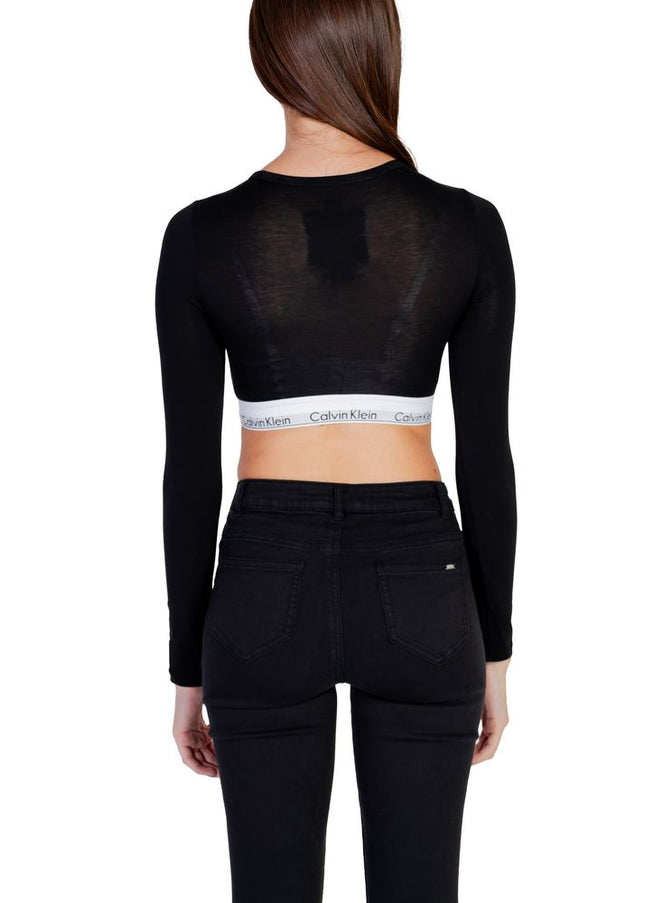 Calvin Klein Underwear Black Polyester Tops & T-Shirt