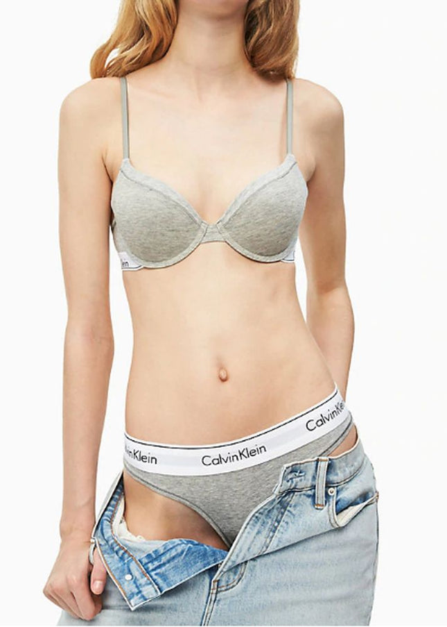 Calvin Klein Underwear Gray Cotton Underwear