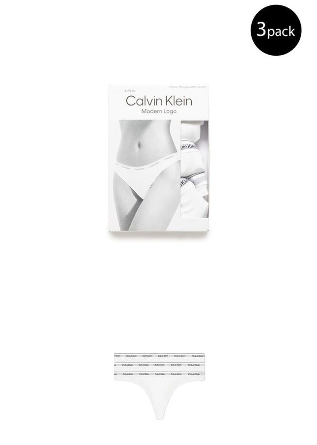 Calvin Klein Underwear White Cotton Underwear