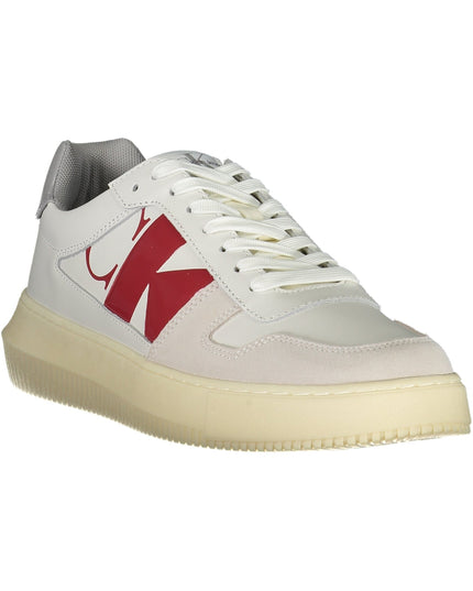 CALVIN KLEIN WHITE MEN'S SPORTS SHOES-1