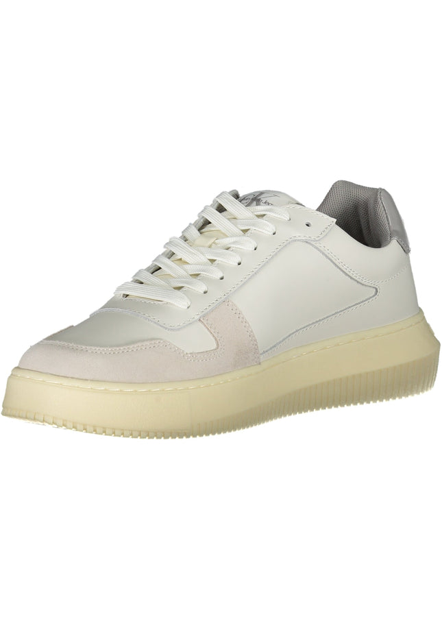 CALVIN KLEIN WHITE MEN'S SPORTS SHOES-2