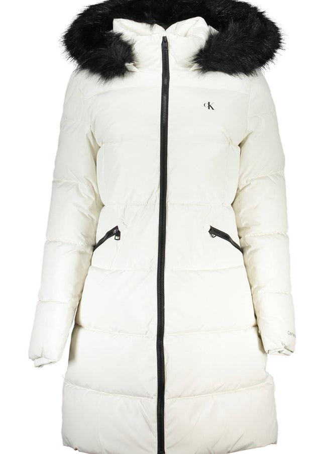 CALVIN KLEIN WHITE WOMEN'S JACKET-0