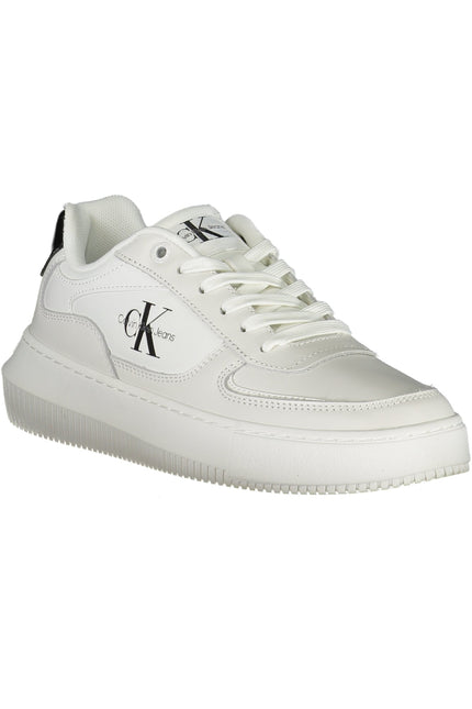 CALVIN KLEIN WHITE WOMEN'S SPORTS SHOES-1