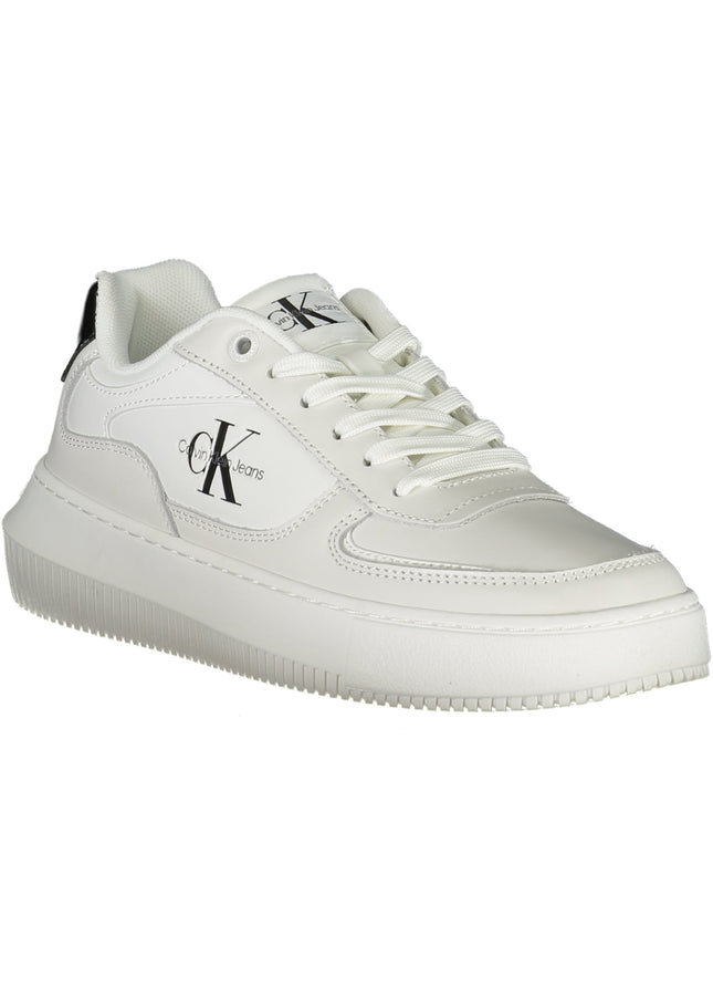 CALVIN KLEIN WHITE WOMEN'S SPORTS SHOES-1