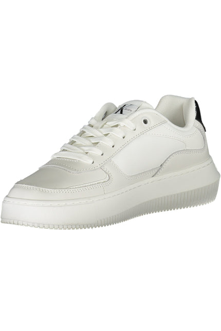 CALVIN KLEIN WHITE WOMEN'S SPORTS SHOES-2