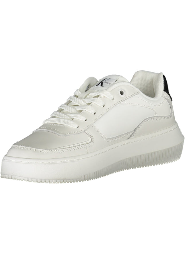 CALVIN KLEIN WHITE WOMEN'S SPORTS SHOES-2