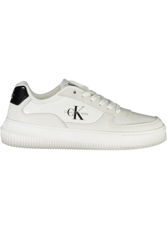 CALVIN KLEIN WHITE WOMEN'S SPORTS SHOES-0